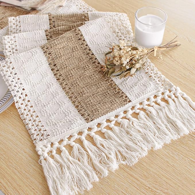 Macravia™ Boho Table Runner