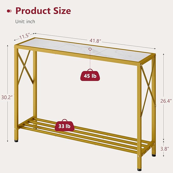 Marvella™ 2-Tier Console Table